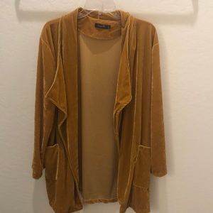 NWOT Velvet jacket